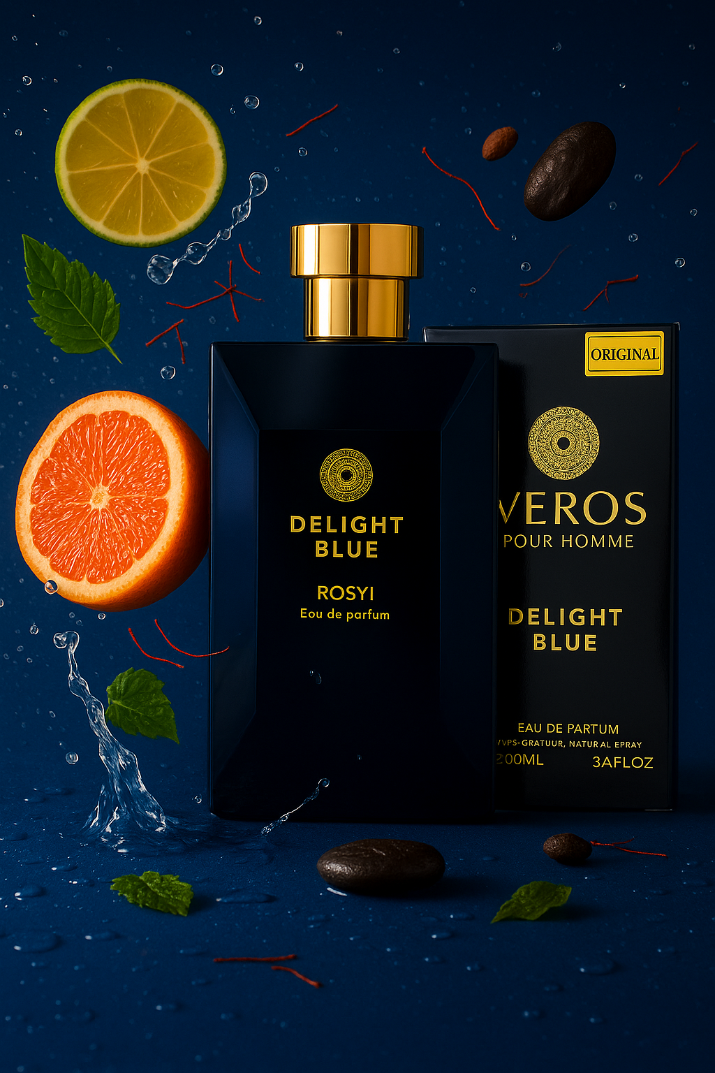 Delight Blue - Rosyi Perfume