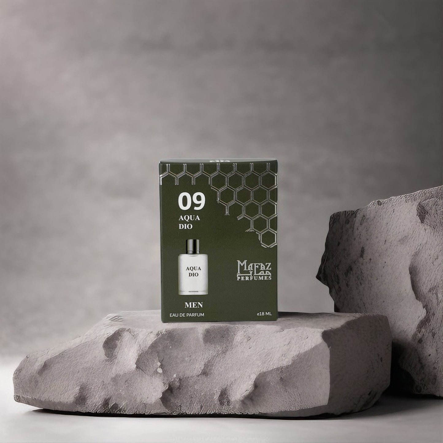 09 Aqua Dio , Mafaz Pocket Perfume {Men’s} - 18ml
