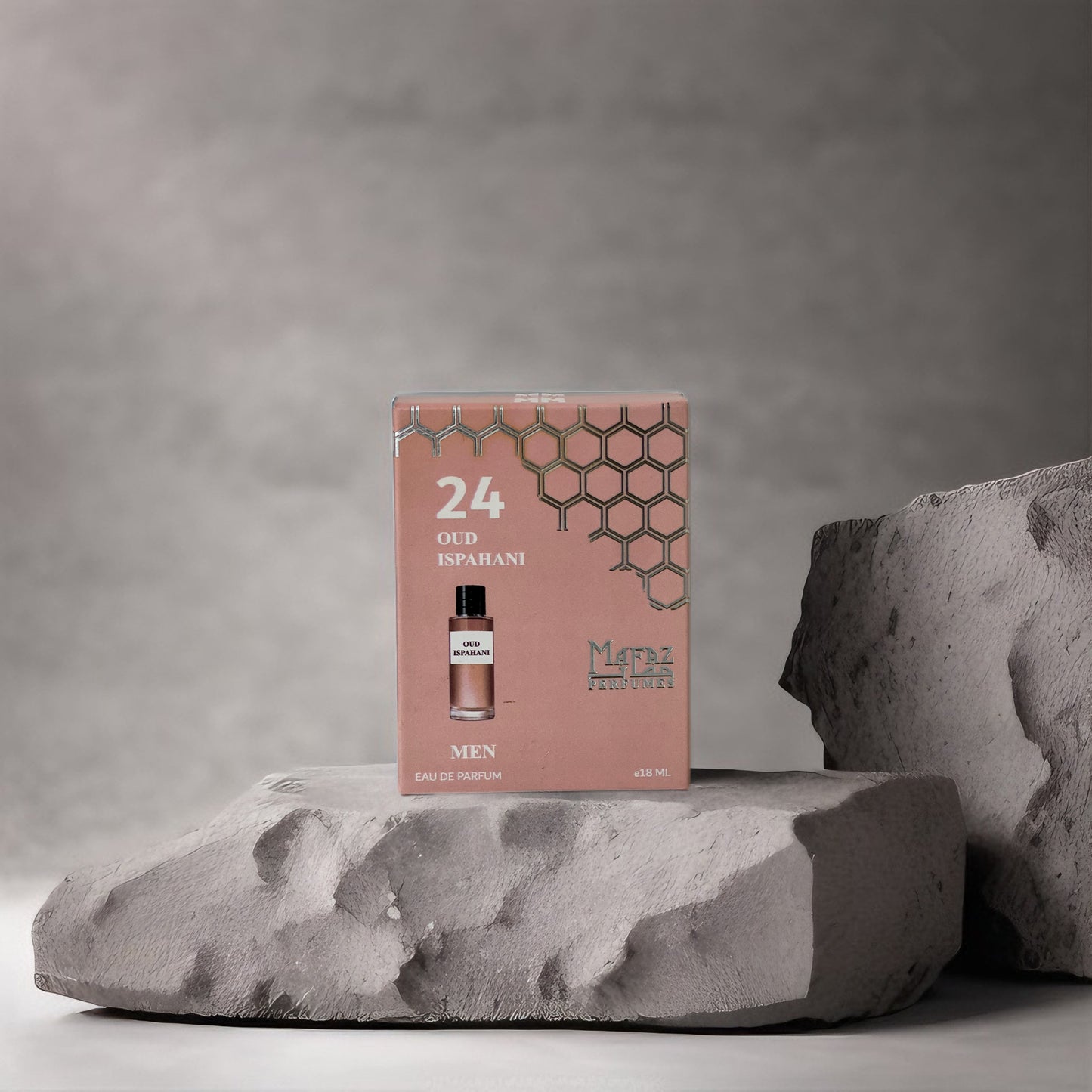 24 Oud Isphani , Mafaz Pocket Perfume {Unisex} - 18ml